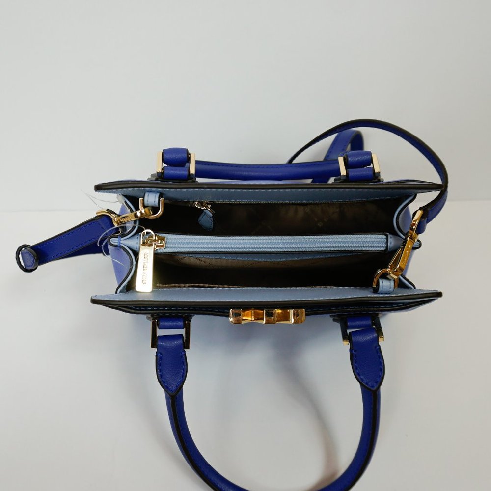 Michael Kors Mott Messenger Bag Blue Multi - Picture 8 of 12